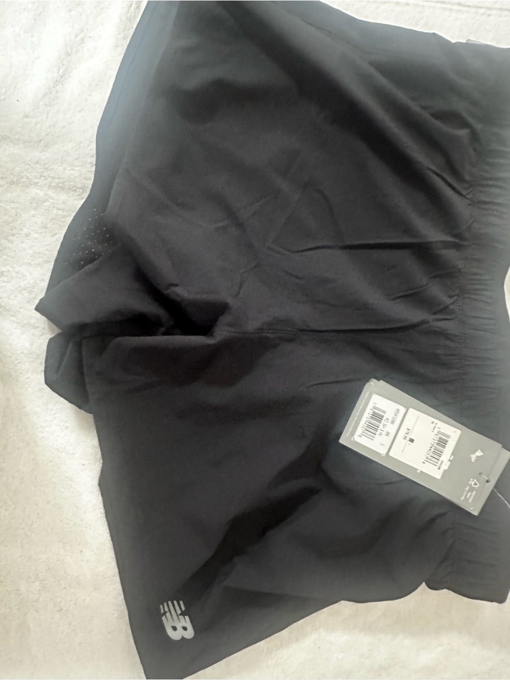 New Balance Black Athletic Shorts - Womens Black